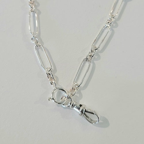 Handmade Fancy Chain in Silver