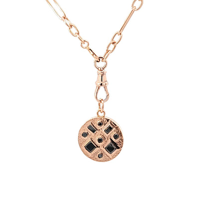 Handmade Fancy Chain in 14k Rose Gold