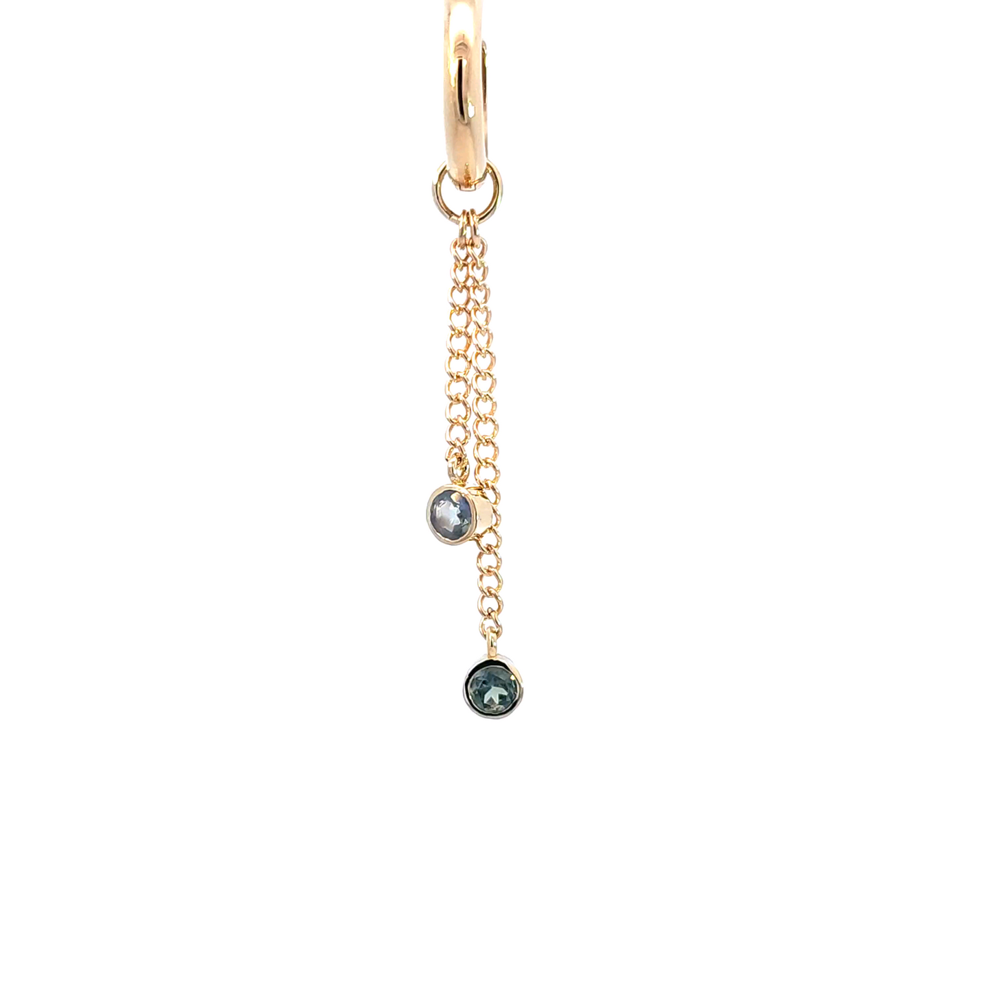 Alexandrite Chain Earring Charms