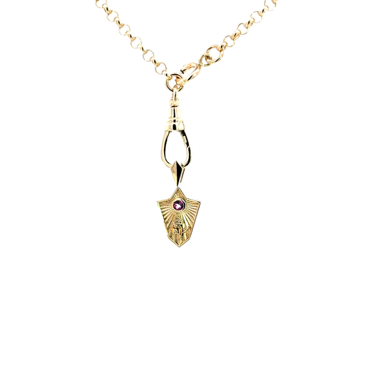 Femme Shield Pendant