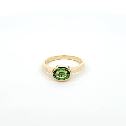 Chrome Tourmaline Ring