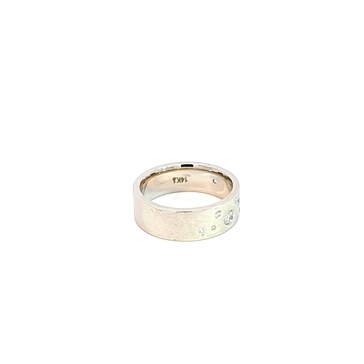 Diamond Wide Band Ring