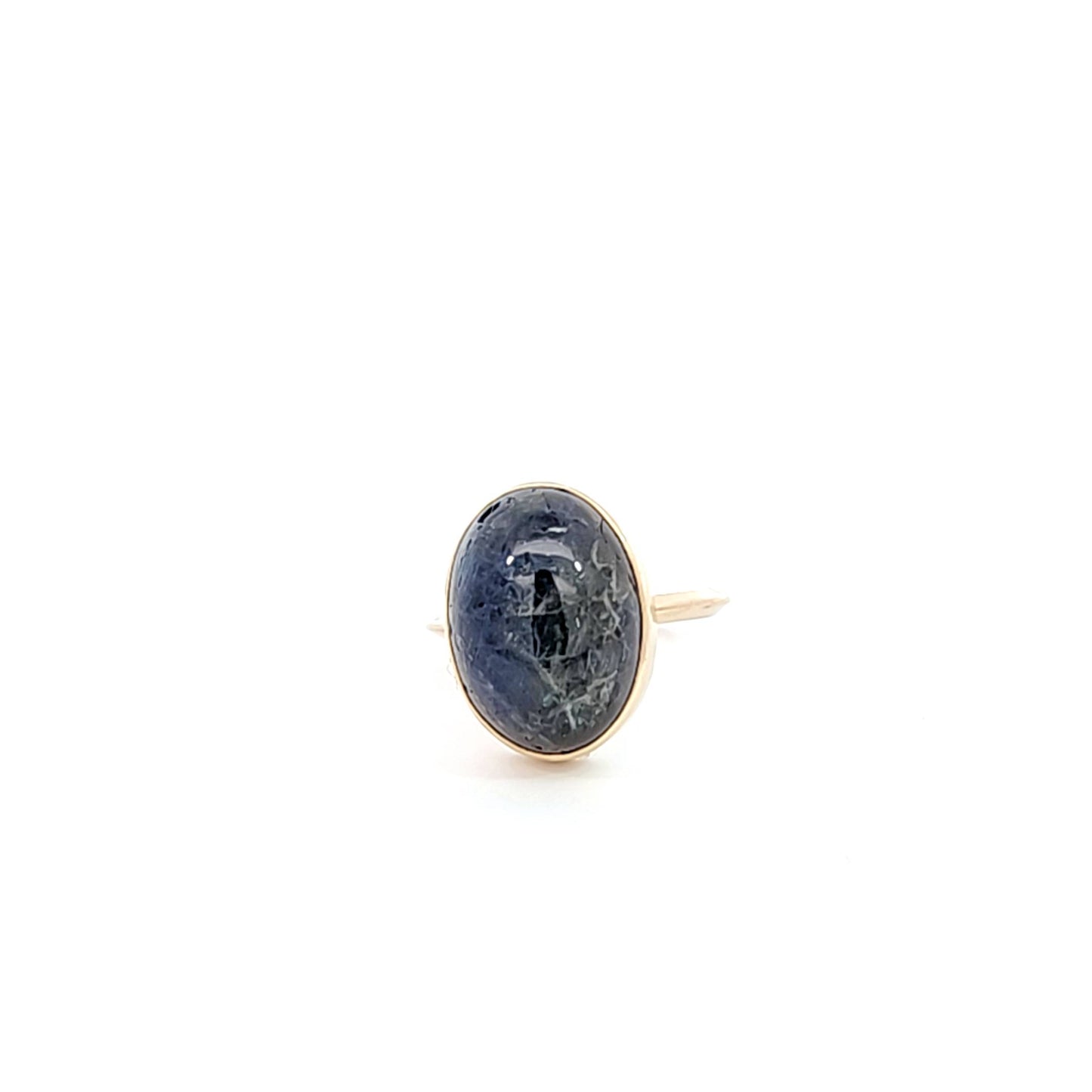 Tanzanite Knife Edge Ring