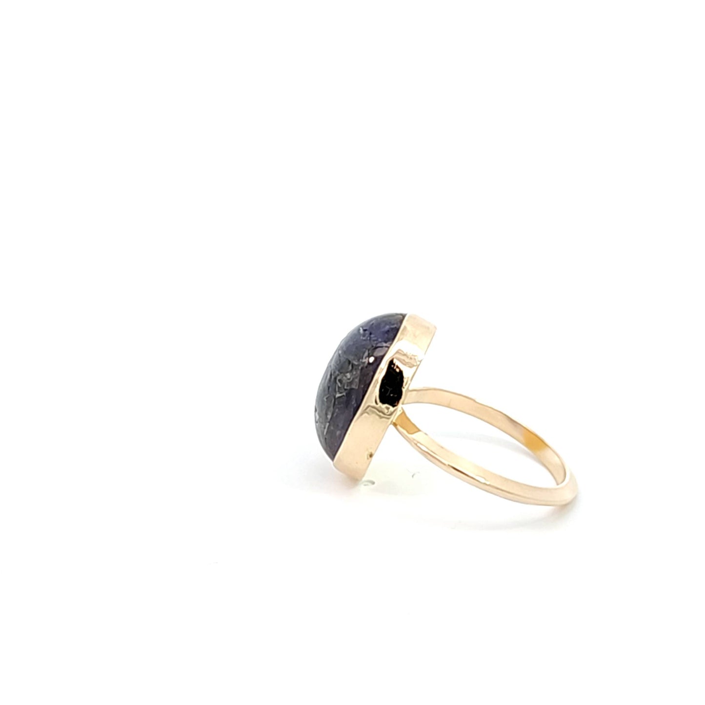 Tanzanite Knife Edge Ring