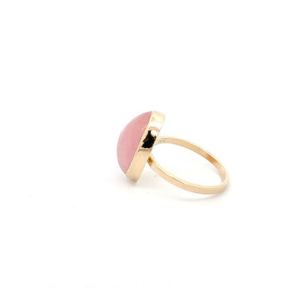 Morganite Cabochon Ring