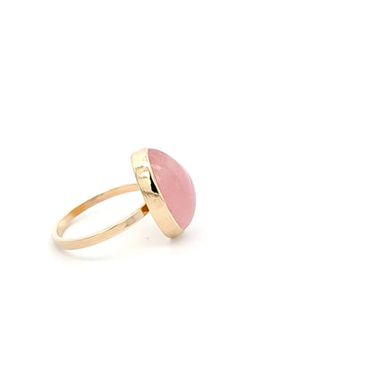 Morganite Cabochon Ring