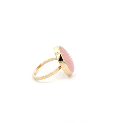 Morganite Cabochon Ring 2