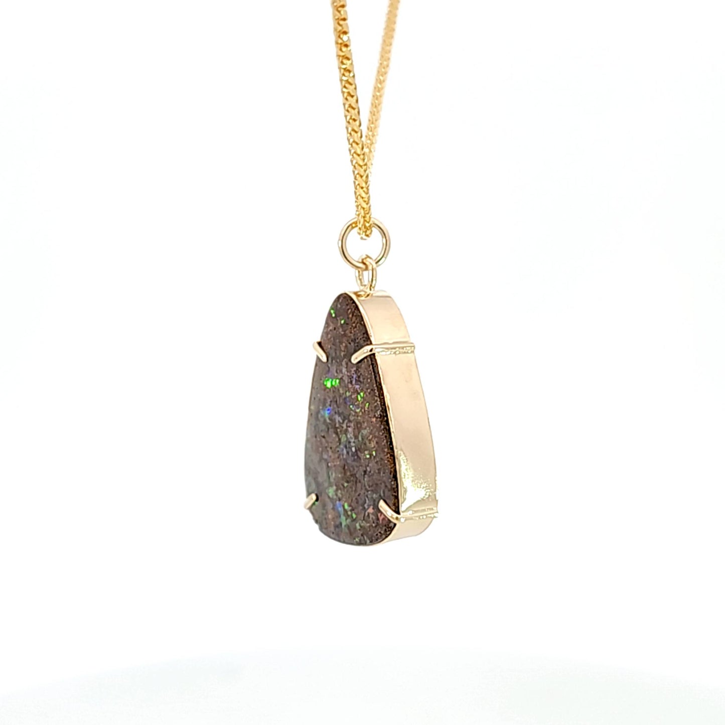 Large Boulder Opal Pendant