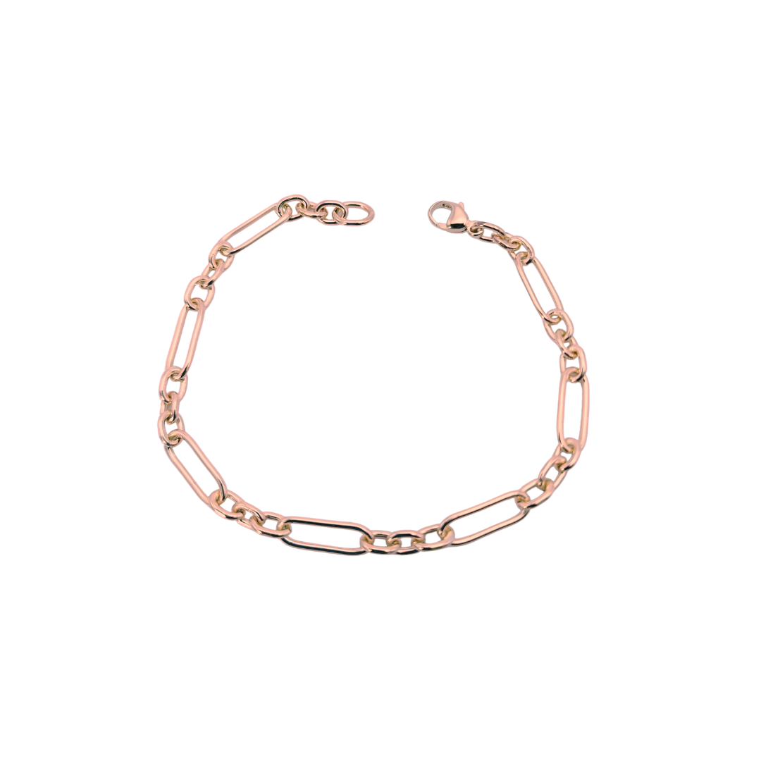 Gold Filled Rectangle Chain Bracelet — Boy Cherie Jewelry: Delicate Fashion  Jewelry That Won't Break or Tarnish