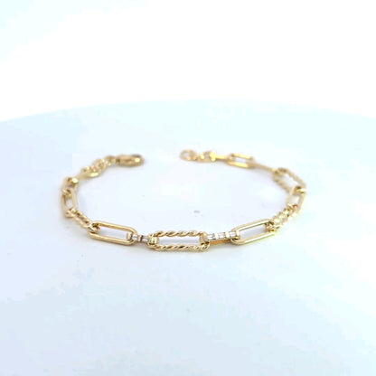 Mixed Link Bracelet