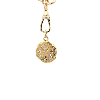 Multi Shape Diamond Pendant