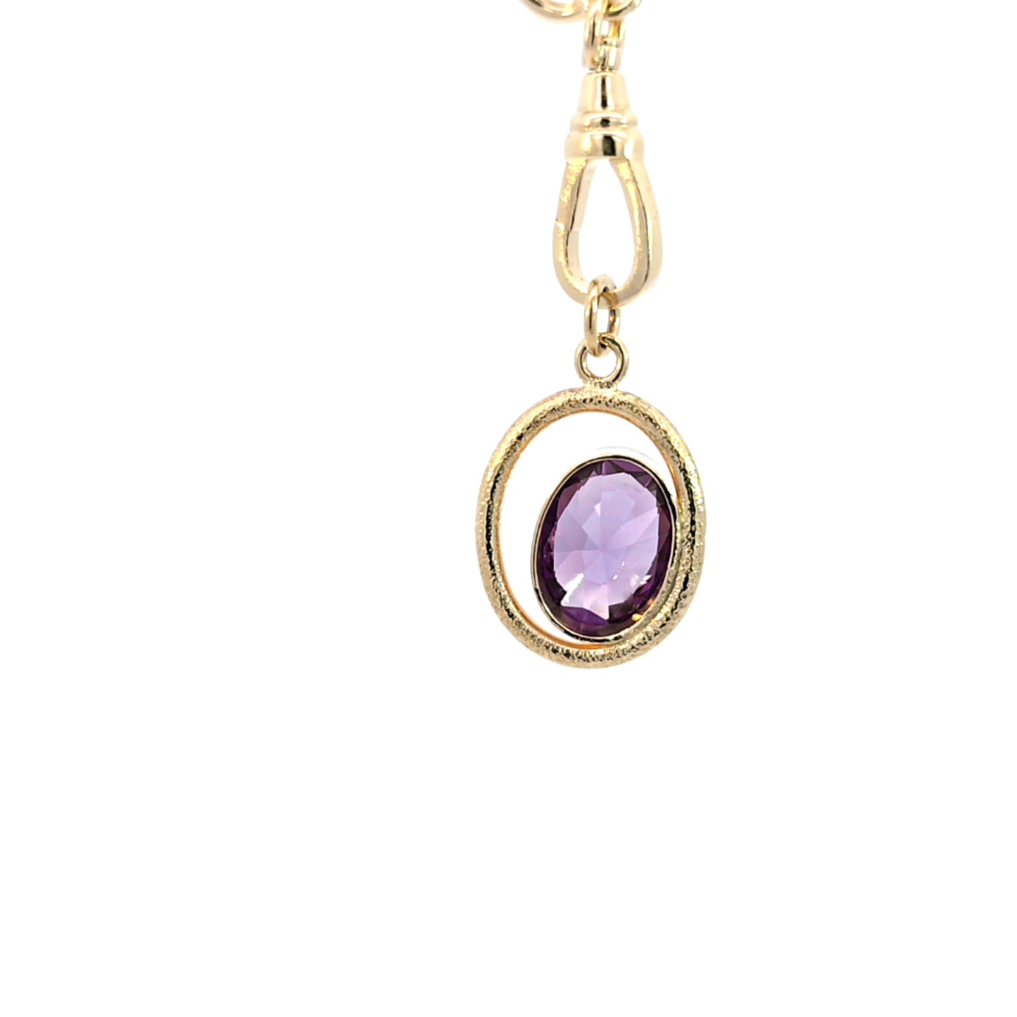 Amethyst Negative Space Pendant