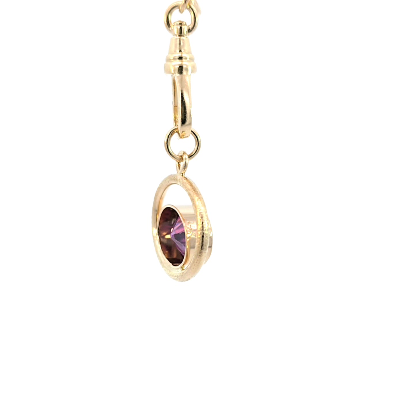 Amethyst Edge Pendant